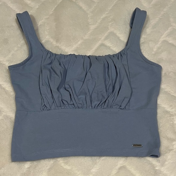Hollister Tops - NWOT -Women's/Teen Hollister crop tank Save for Vacation! MINT cond,!-Si…
